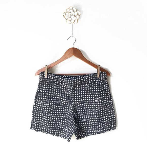 LOFT Patterned Chino Shorts - Picture 1 of 5